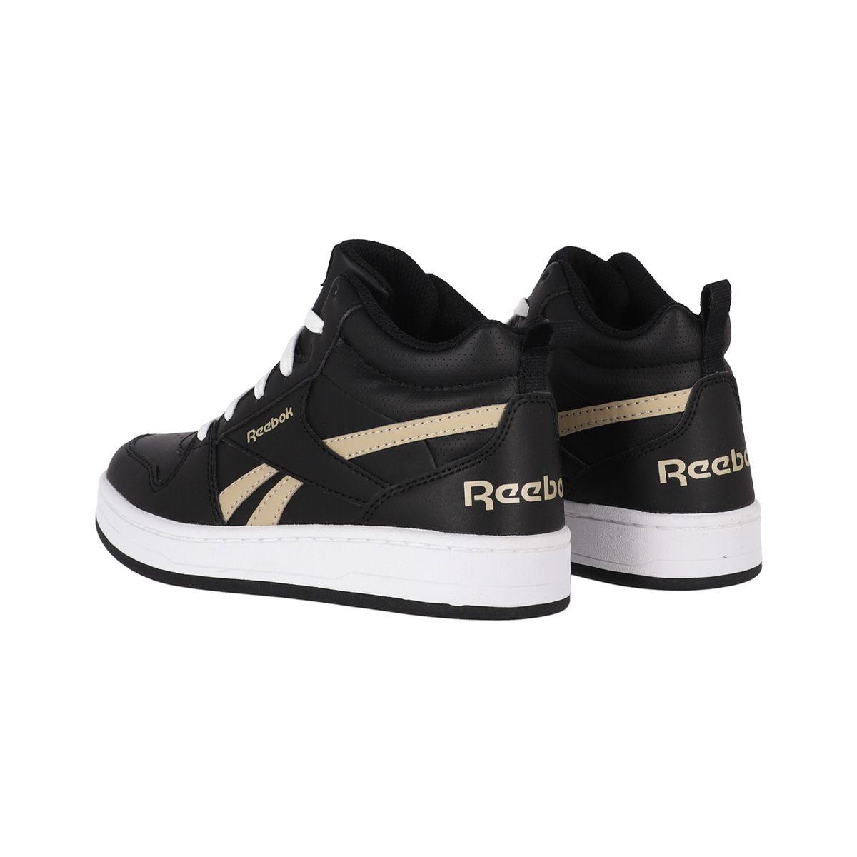 Zapatilla Reebok Royal Prime Mid 2.0 Niño Negras-3