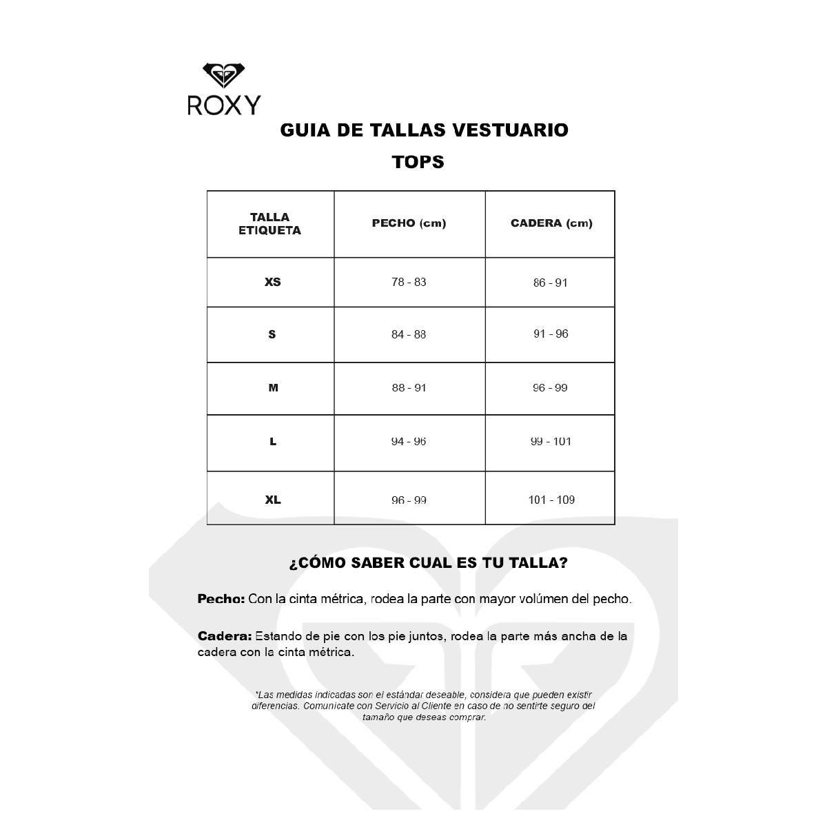 Top Mujer  Roxy Golden Hours Negro-4