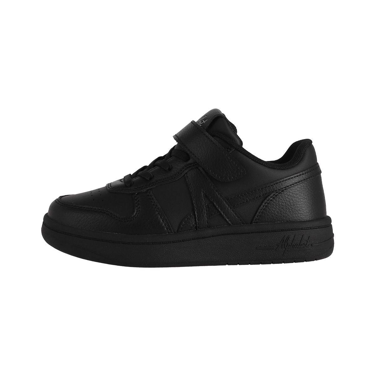 Zapatillas Urbanas Niños Alphabet Tretform  Negras-1