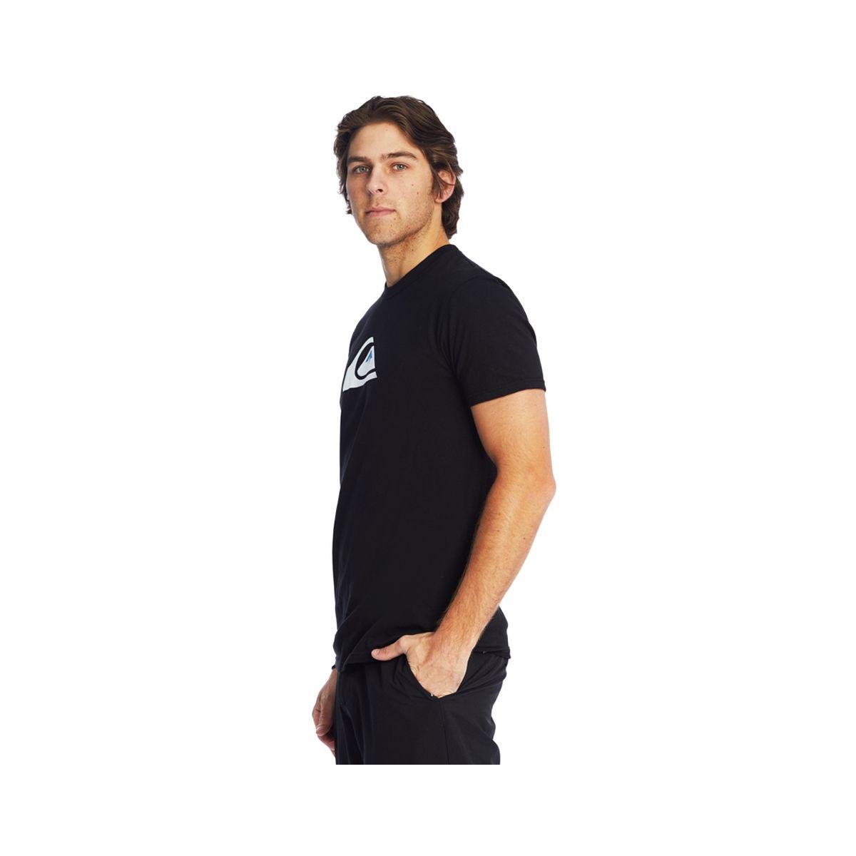 Polera Quiksilver Comp Logo Hombre Black-1