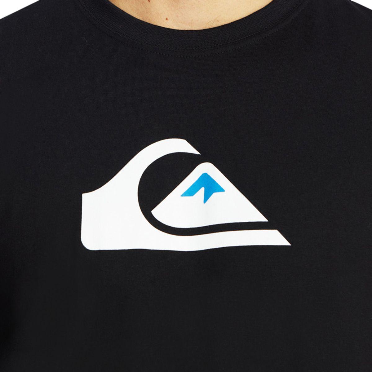 Polera Quiksilver Comp Logo Hombre Black-4