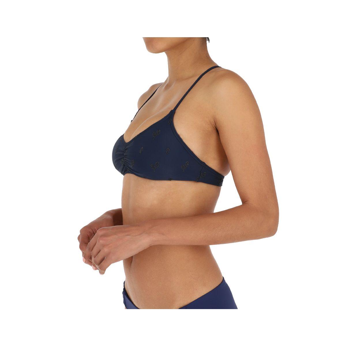 Top Bikini Roxy Pretty Tiny Mujer Navy Blue-1