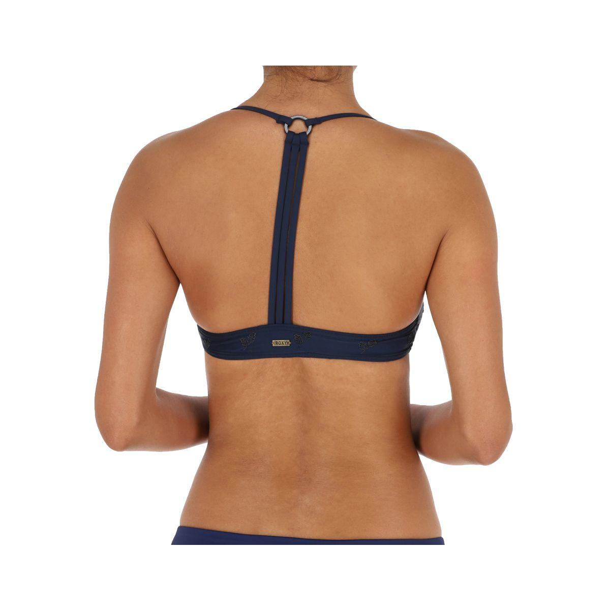 Top Bikini Roxy Pretty Tiny Mujer Navy Blue-2
