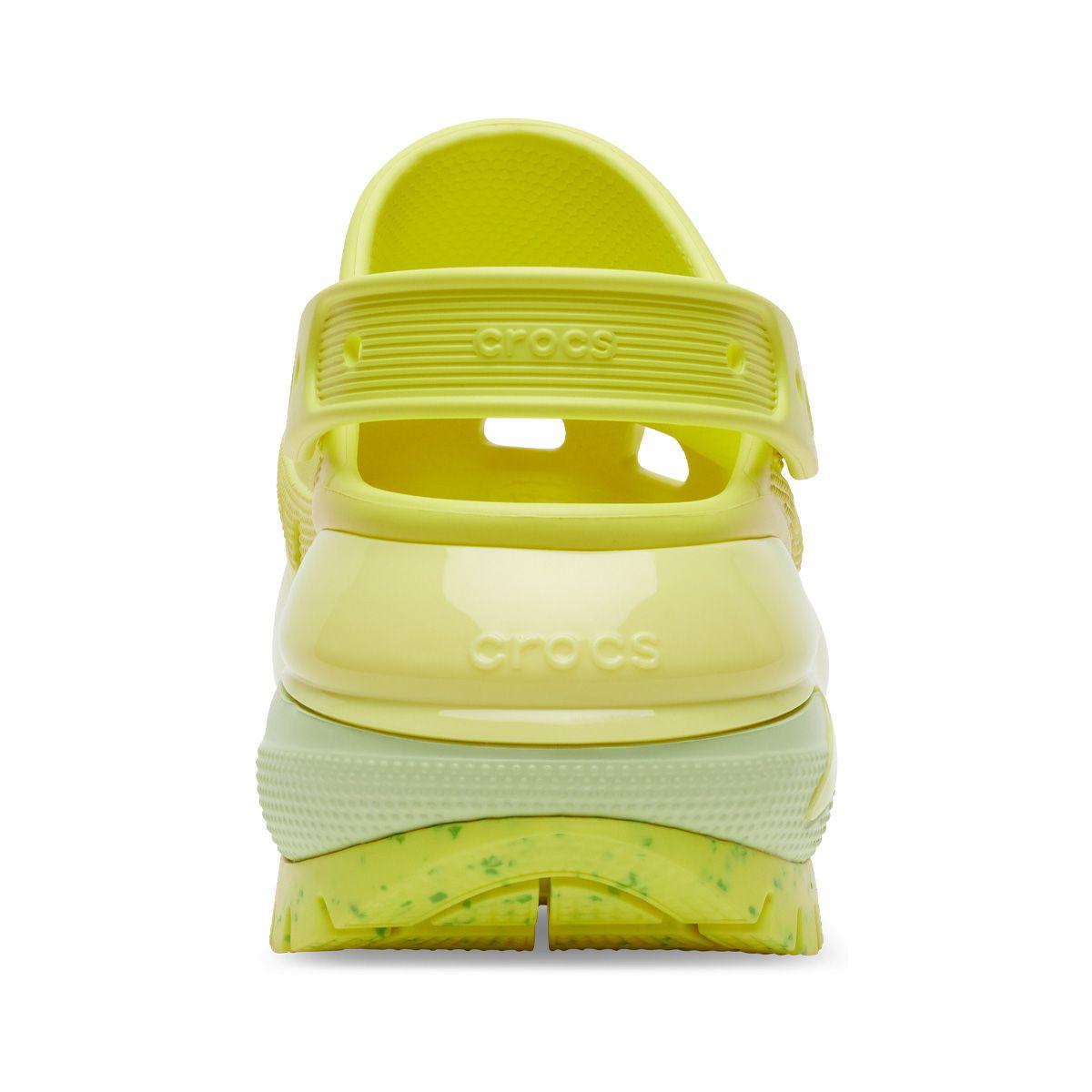 Zueco Mujer  Crocs Mega Crush Clog Amarillo-4