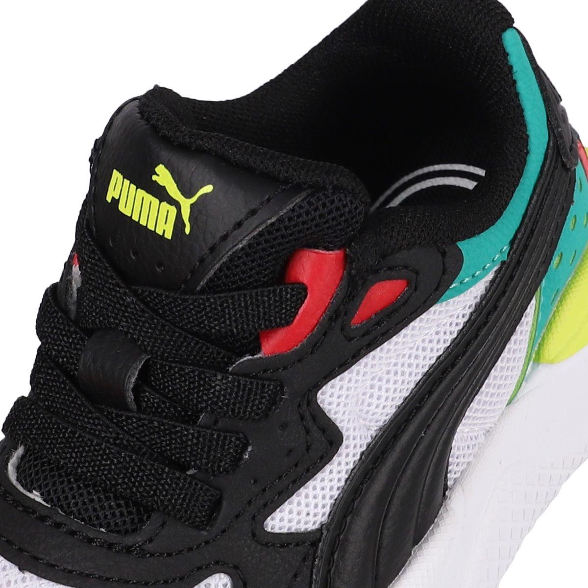 Zapatilla Puma X-Ray Speed AC Niños TD Negro/Verde/Rojo-5