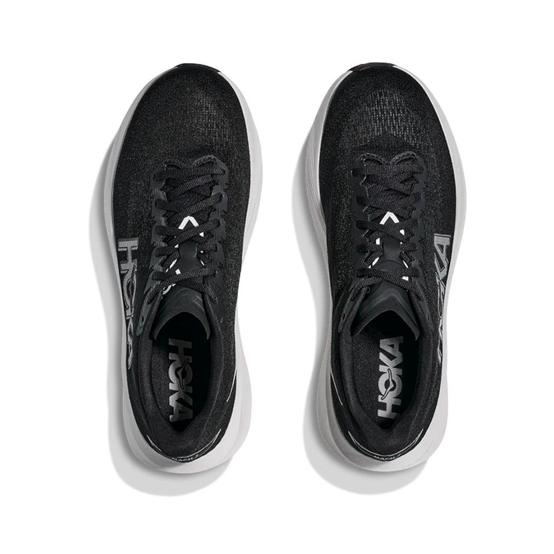 Zapatilla Hoka Mach 7 Hombre Black / White-1