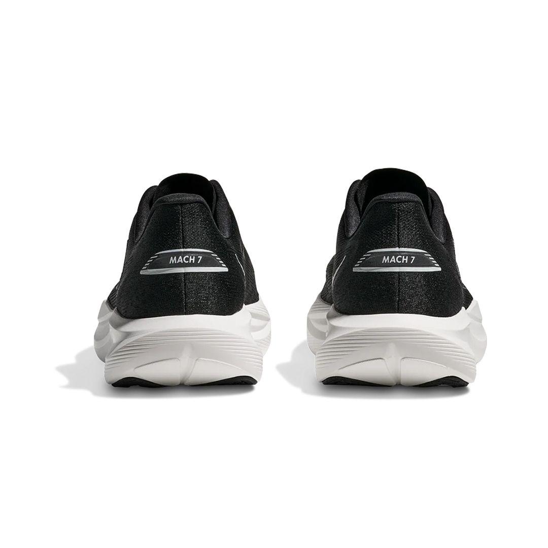 Zapatilla Hoka Mach 7 Hombre Black / White-4