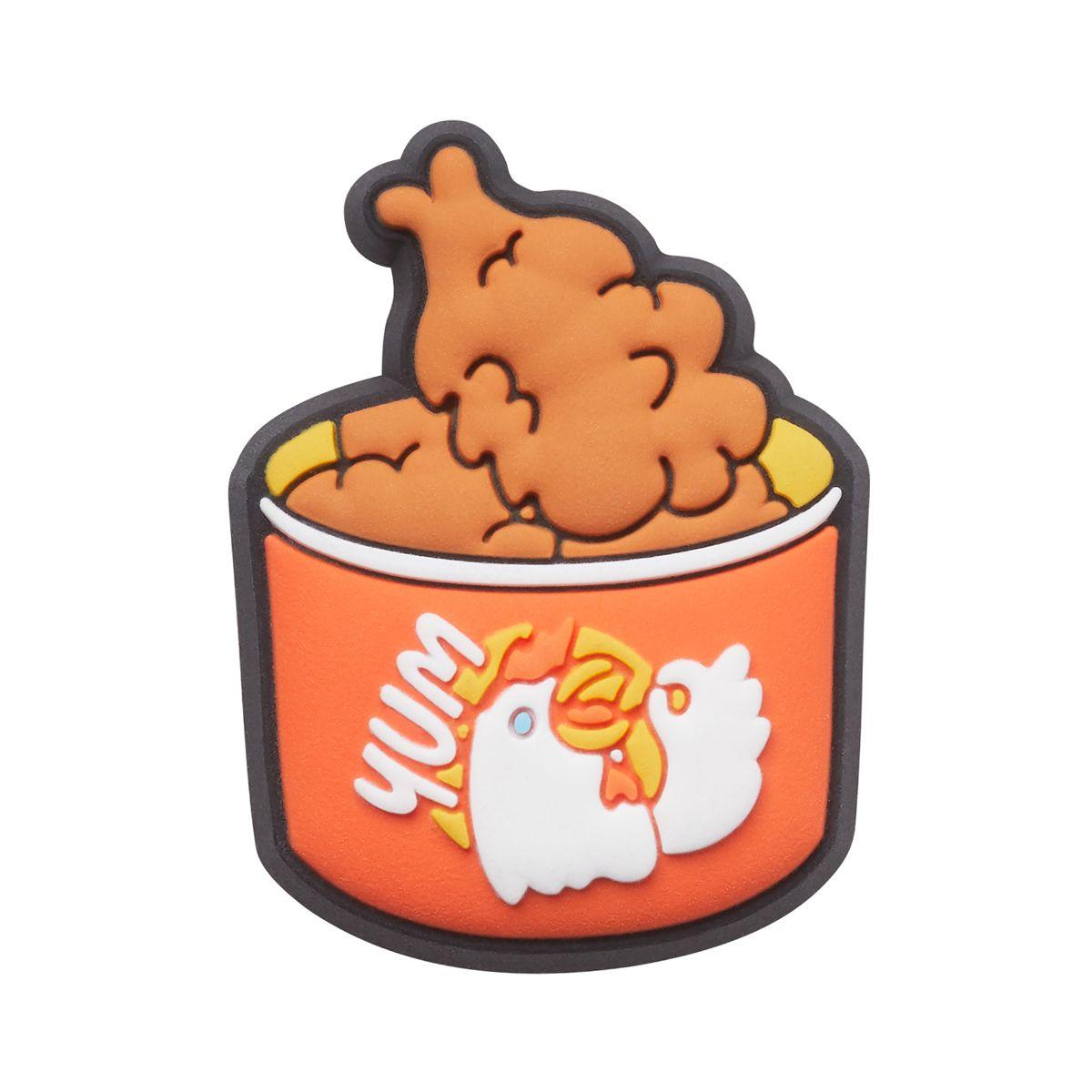 Jibbitz Crocs Fried Chicken Bucket-0
