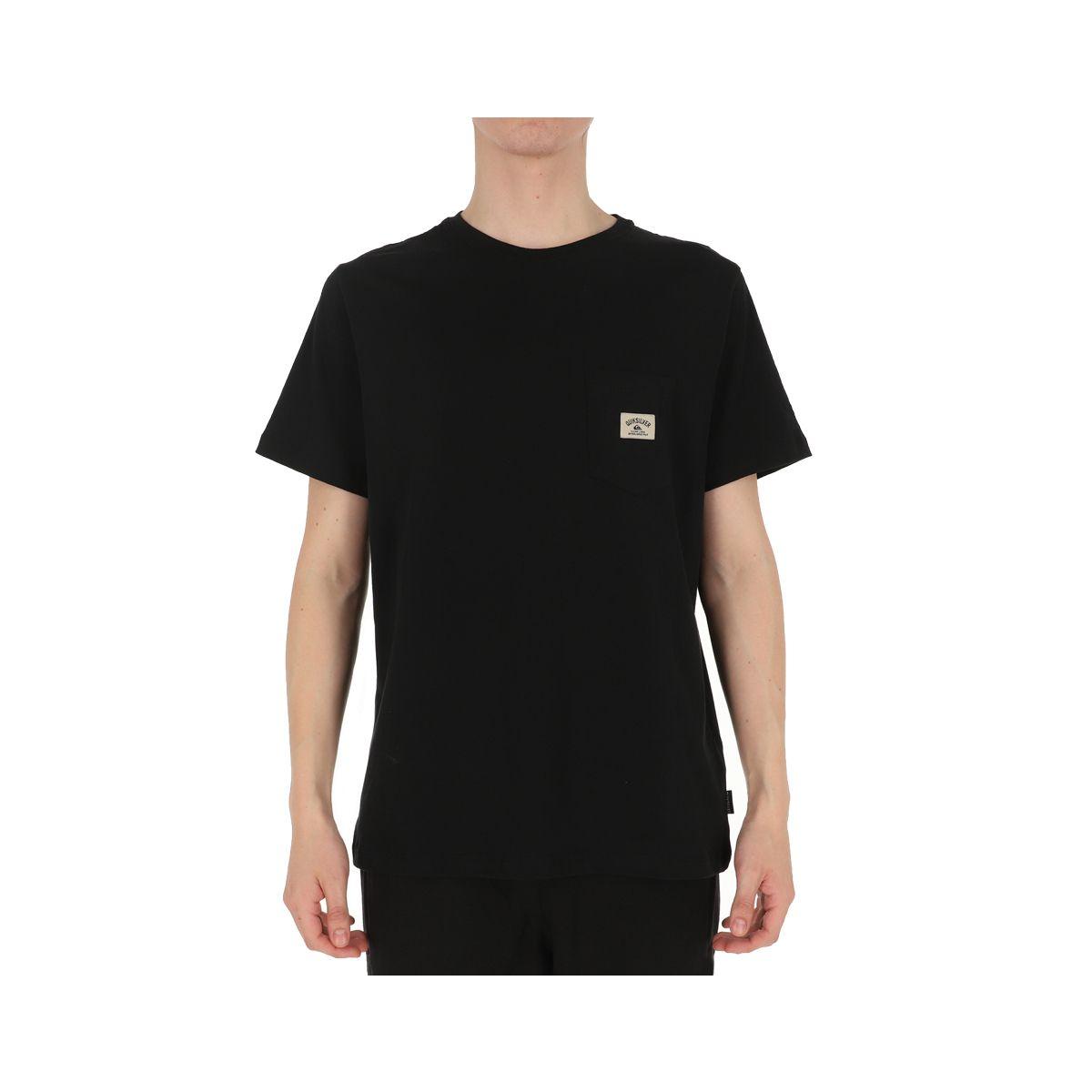 Polera Quiksilver Hombre Basic Black/Black-0