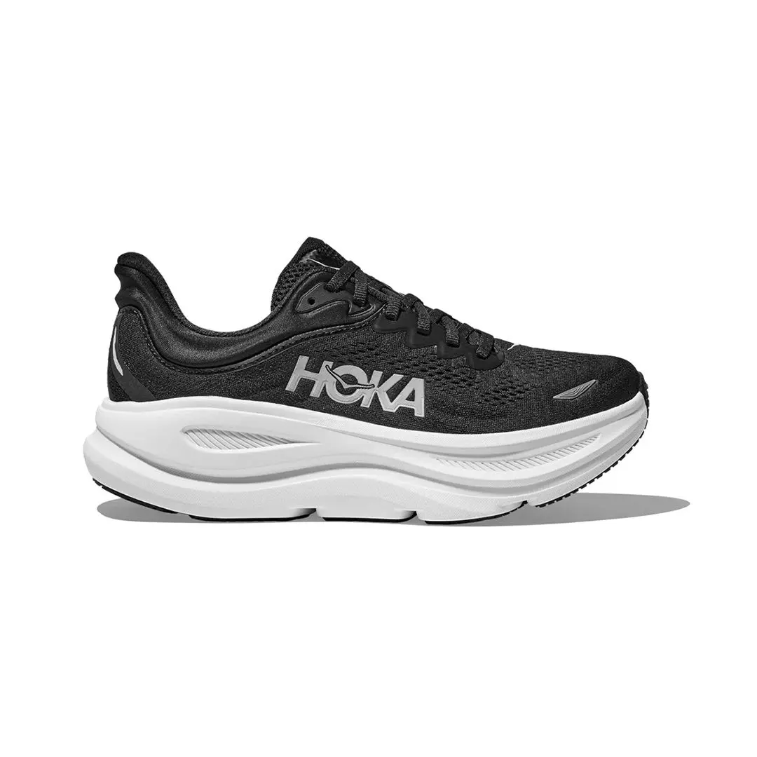 Zapatillas Hoka Bondi 9 Hombre Black/White-0
