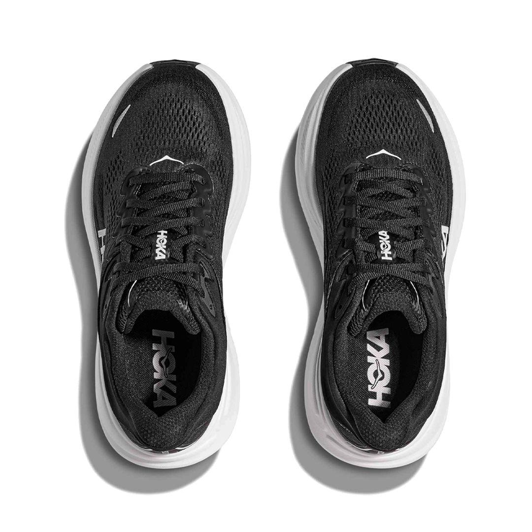 Zapatillas Hoka Bondi 9 Hombre Black/White-1
