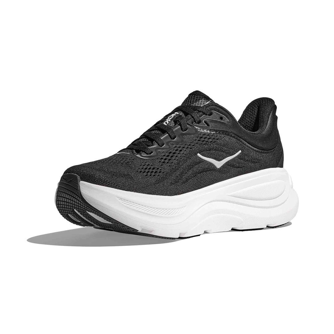 Zapatillas Hoka Bondi 9 Hombre Black/White-2