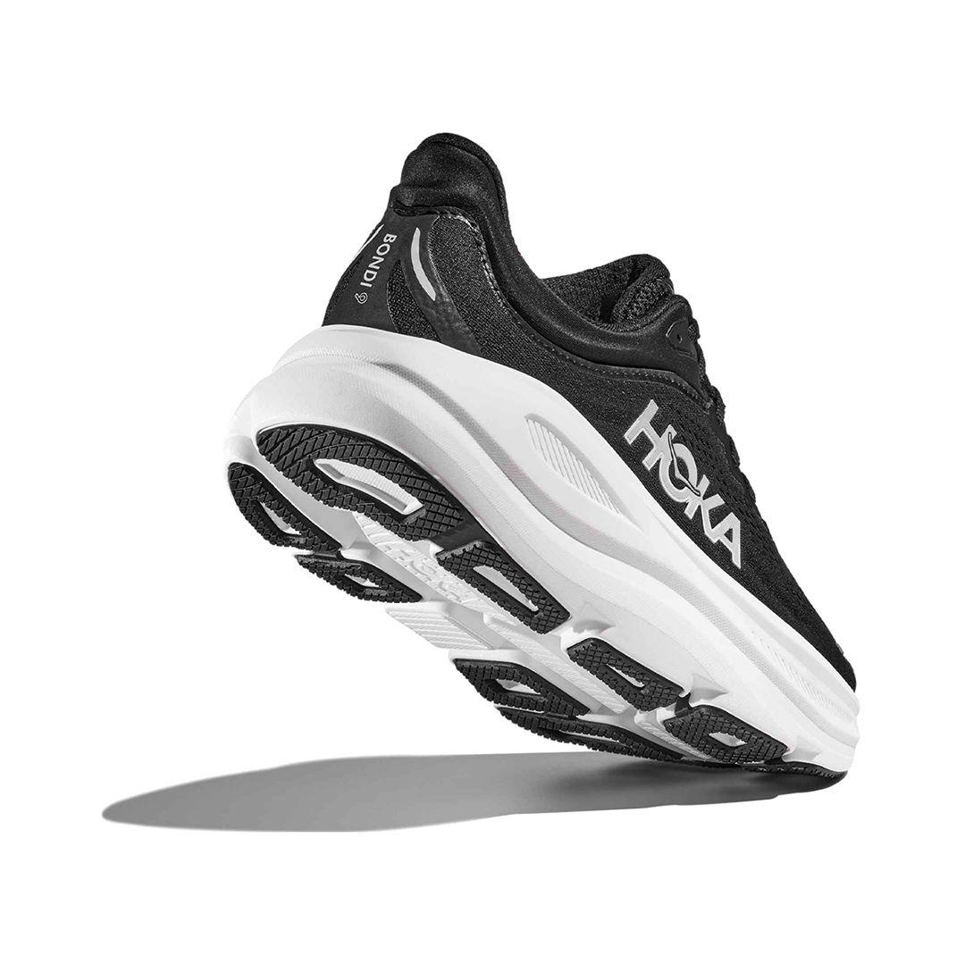 Zapatillas Hoka Bondi 9 Hombre Black/White-3