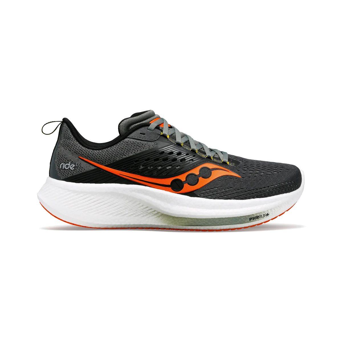 Zapatilla Saucony Ride 17 Hombre Shadow/Pepper-1