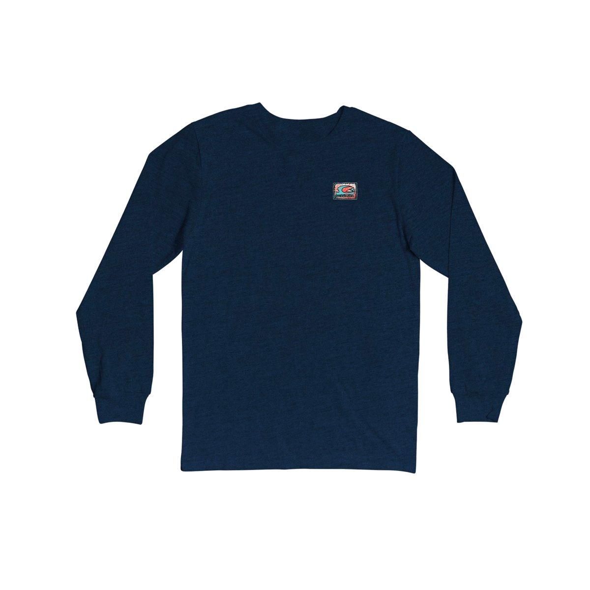 Polera Quiksilver Open Wide Niño Navy Blazer-0