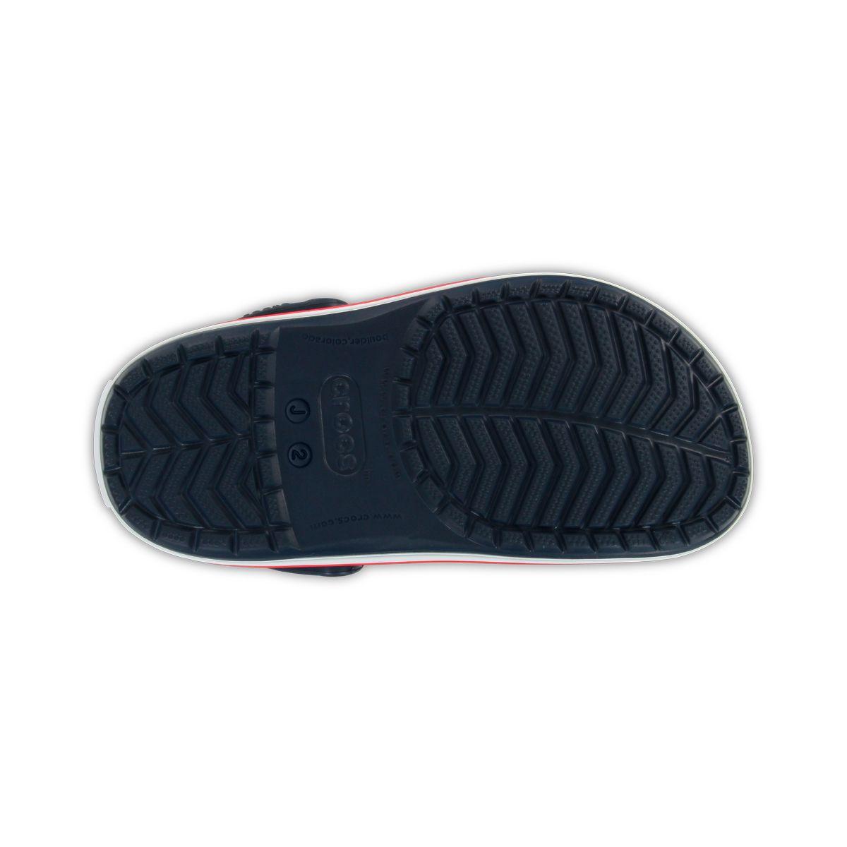 Zueco Crocs Crocband Niño Navy/Red-3