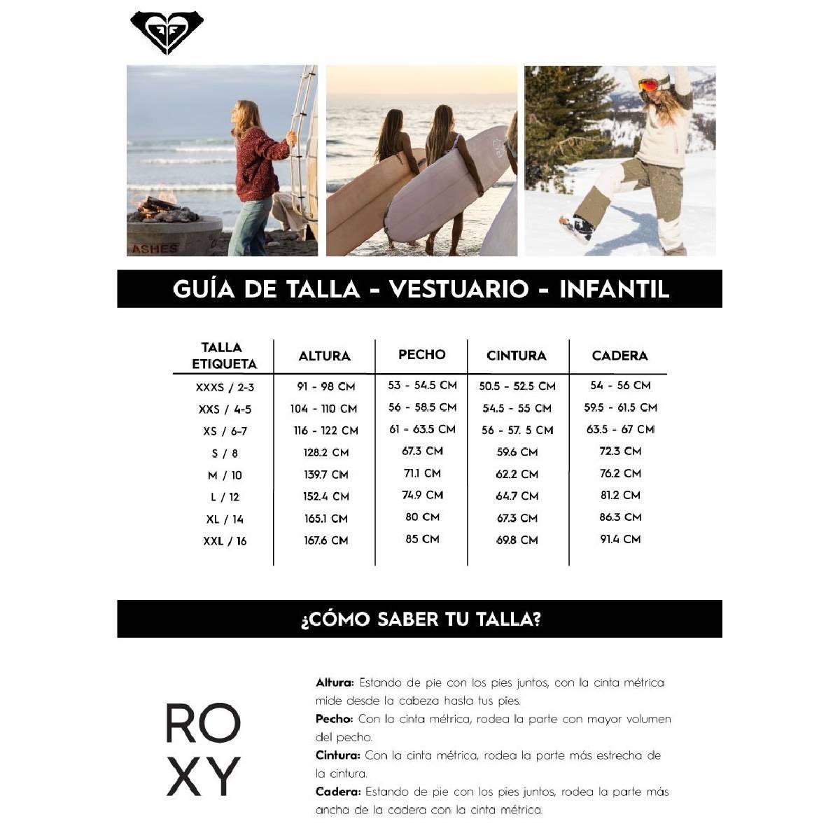 Polera Niña  Roxy Someone Else Blanco-2