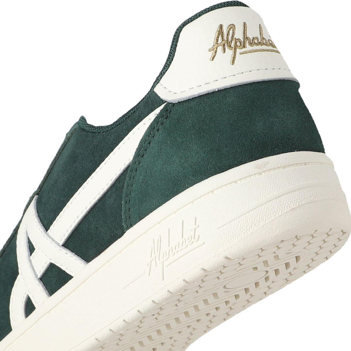 Zapatillas Hombre Round Low Alphabet Verdes/Blancas-5