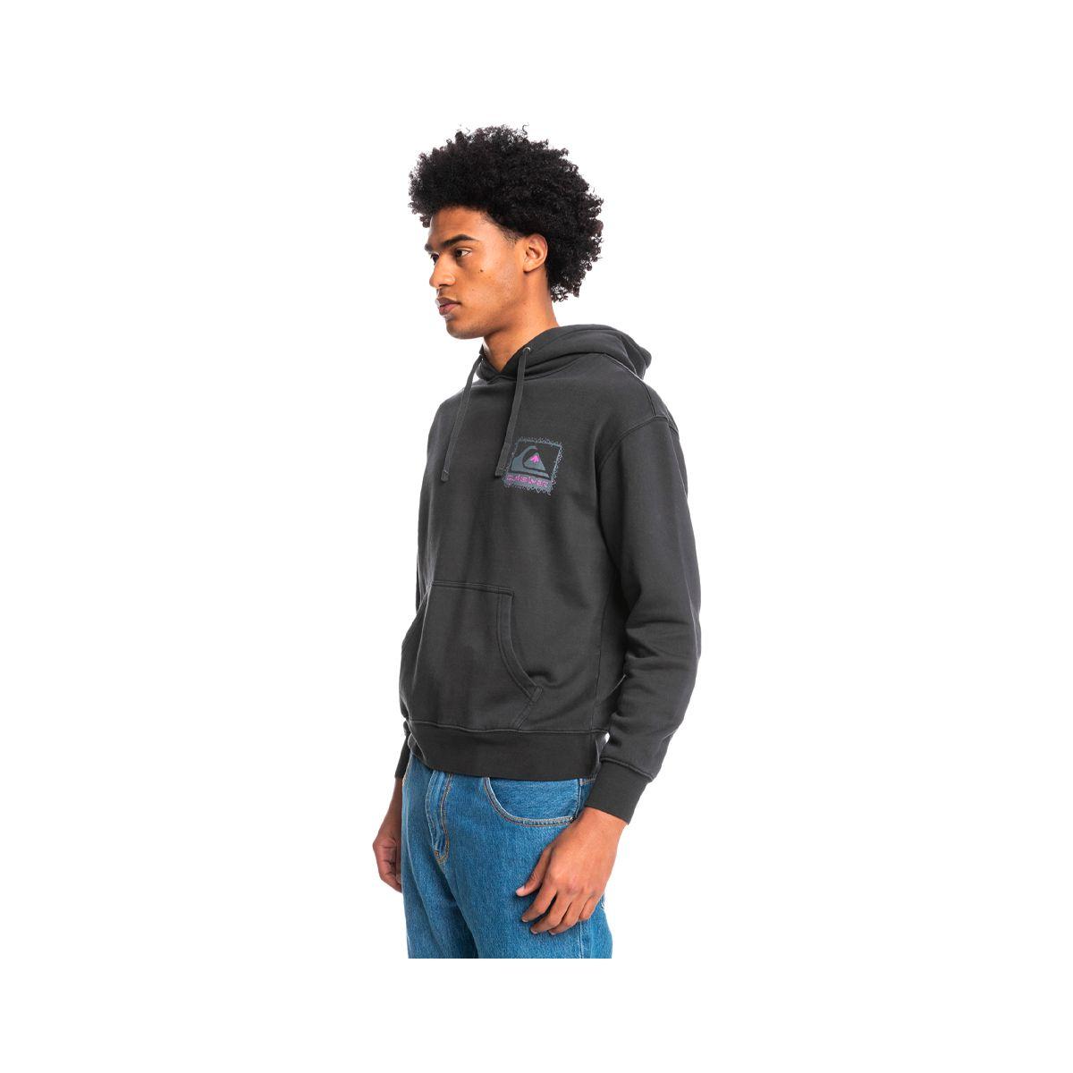 Polerón Hombre Quiksilver Neon Slab  Negro-1