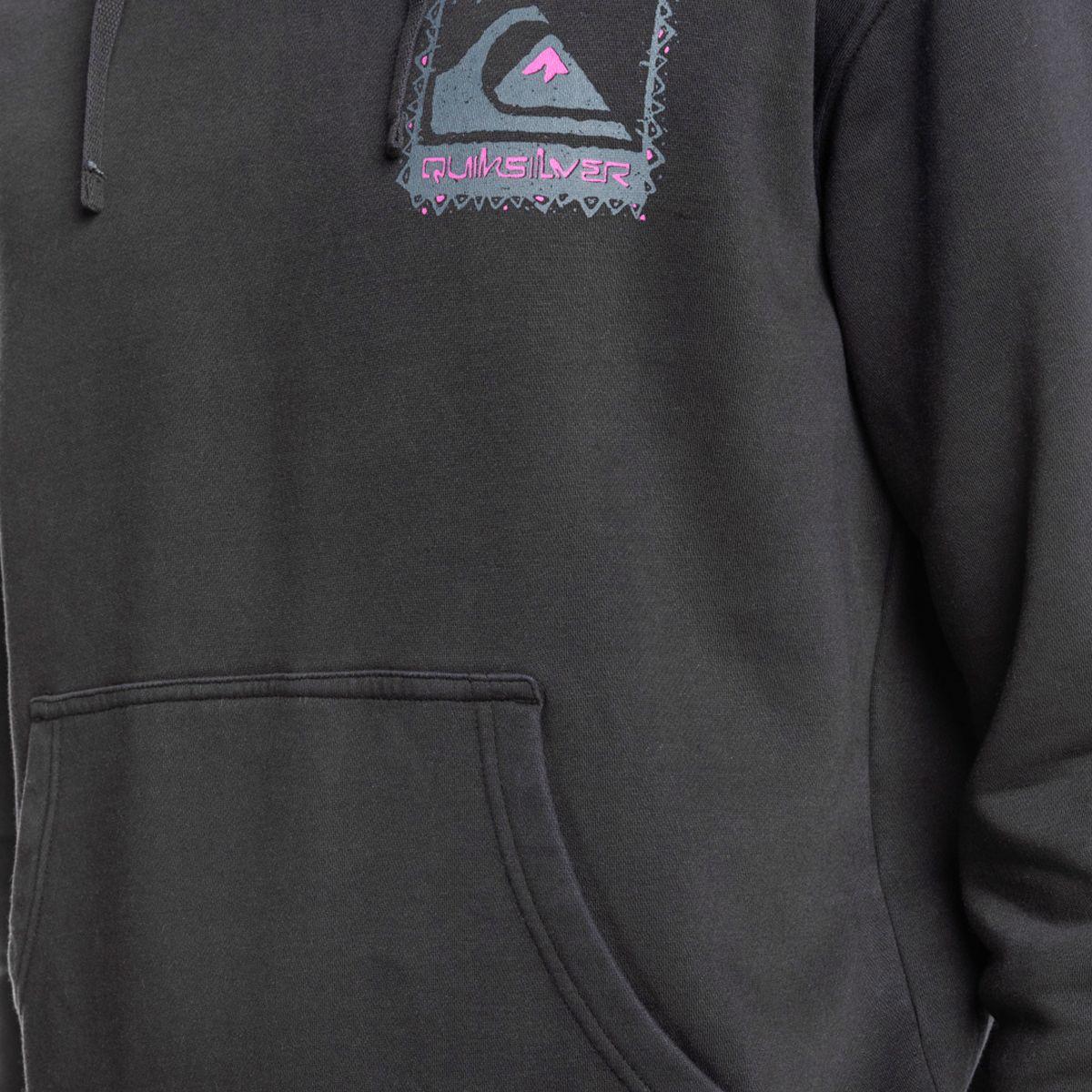 Polerón Hombre Quiksilver Neon Slab  Negro-4