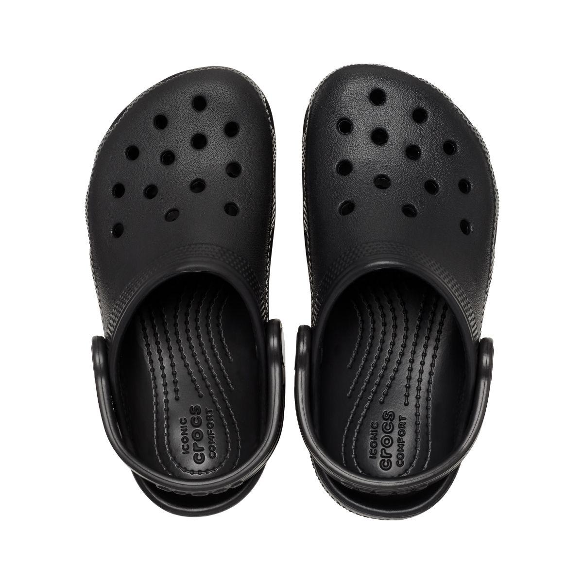 Zueco Crocs Classic Niño Black-5