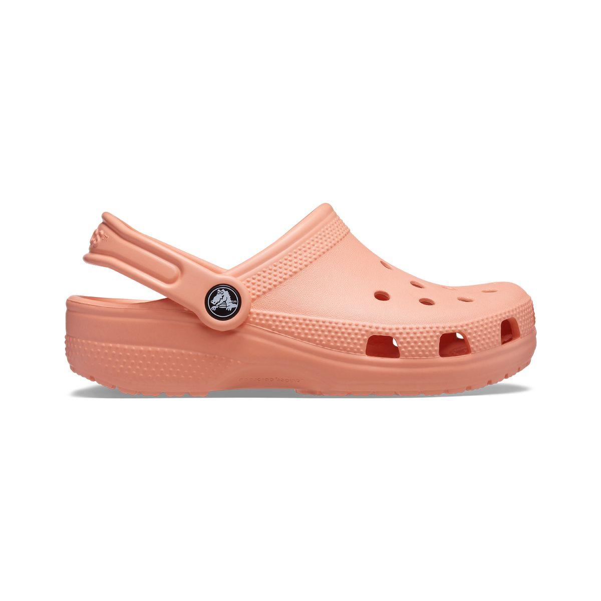 Zueco Crocs Classic Niños TD Papaya-1
