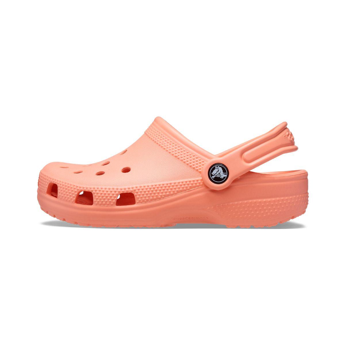 Zueco Crocs Classic Niños TD Papaya-2
