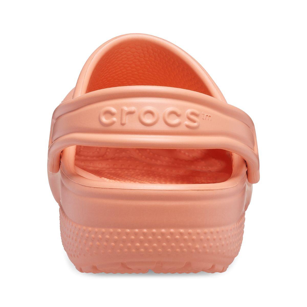 Zueco Crocs Classic Niños TD Papaya-4