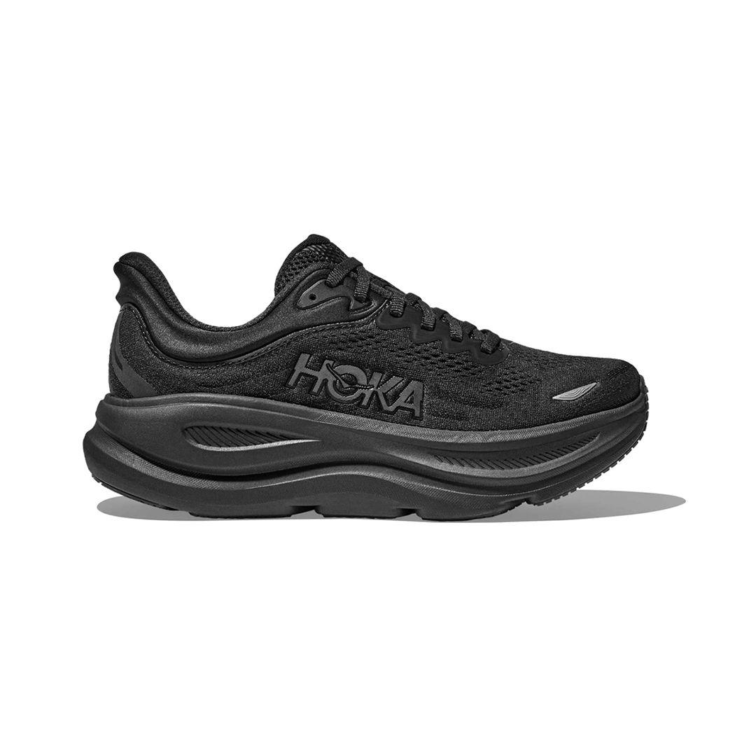 Zapatillas Hoka Bondi 9 Mujer Black-0