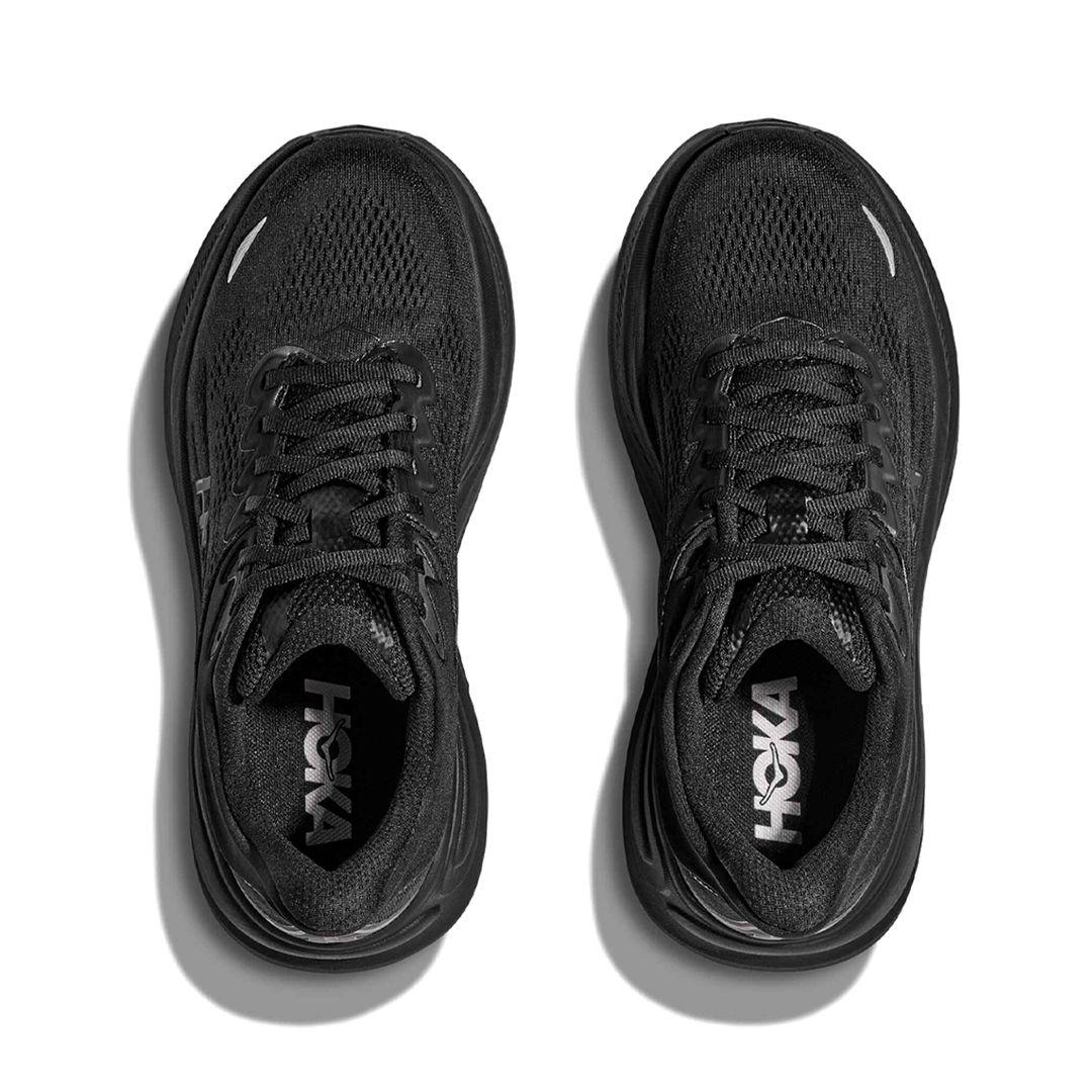 Zapatillas Hoka Bondi 9 Mujer Black-1