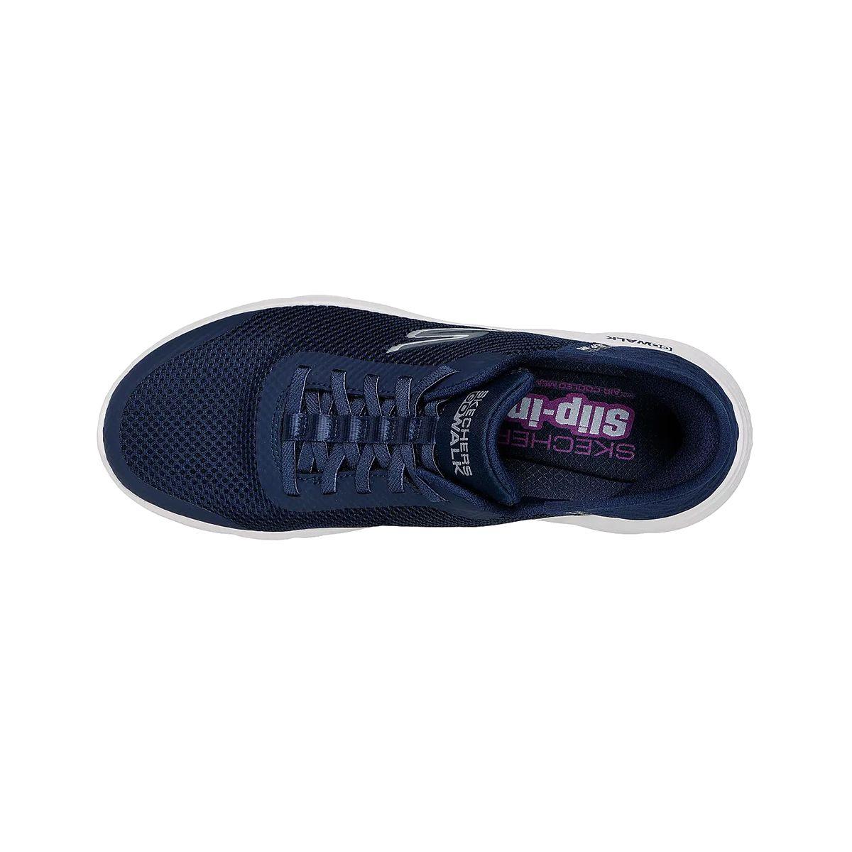 Zapatillas Mujer Go Walk Flex Grand Entry Skechers Azul-3