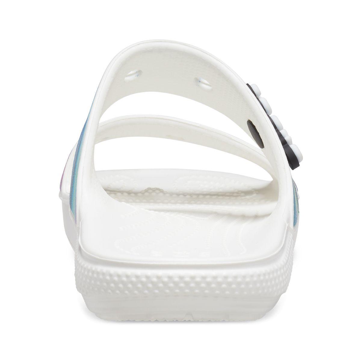 Sandalia Crocs Classic Solarized Unisex White/Multi-4