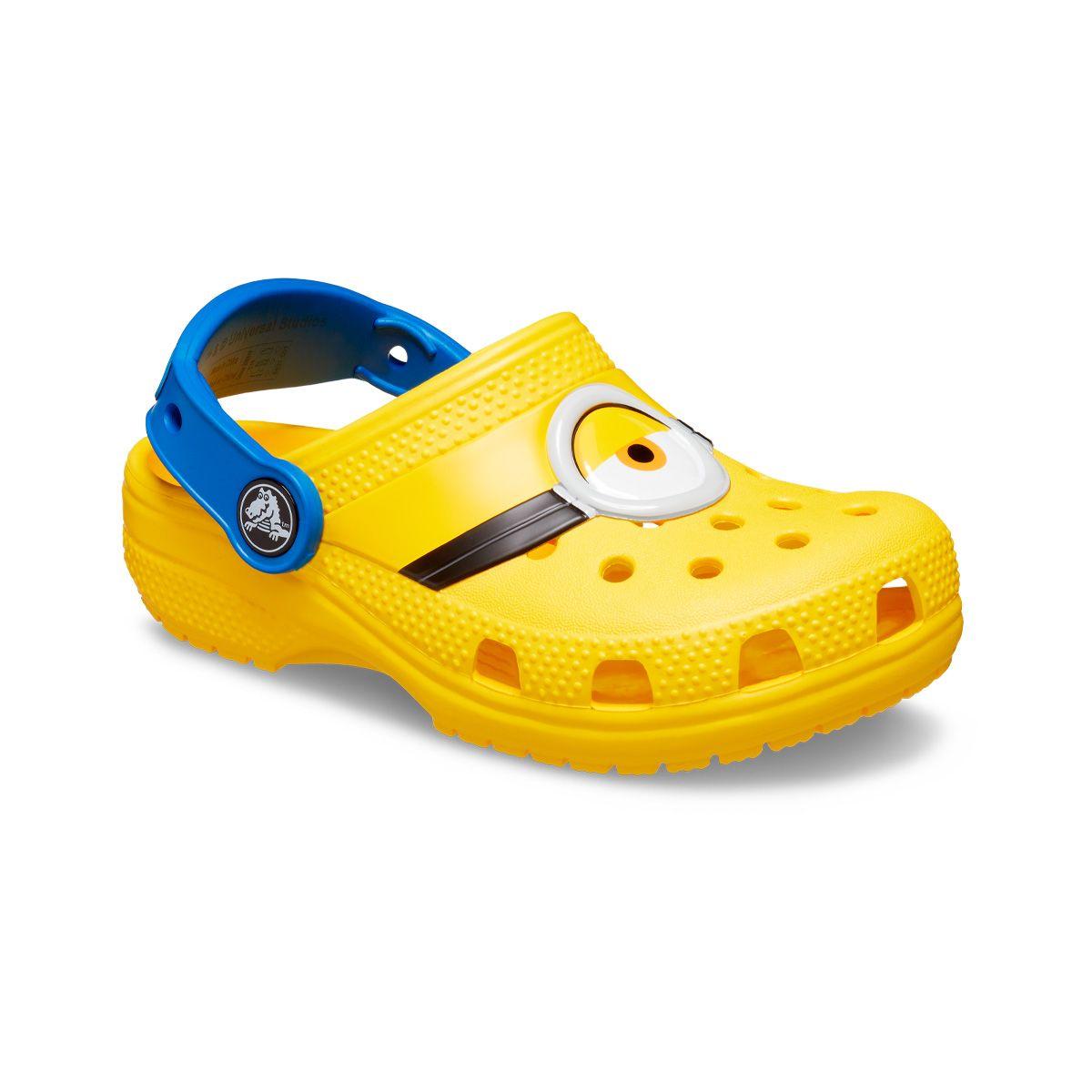 Zueco Crocs Classic Minions Niños TD Yellow/Blue-0