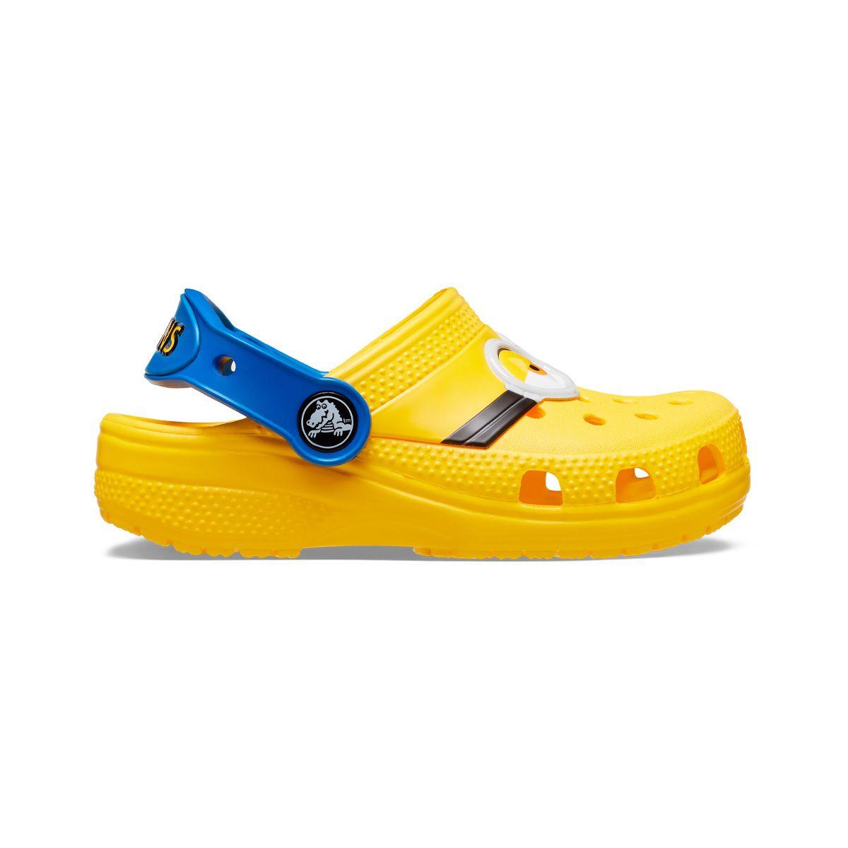 Zueco Crocs Classic Minions Niños TD Yellow/Blue-1