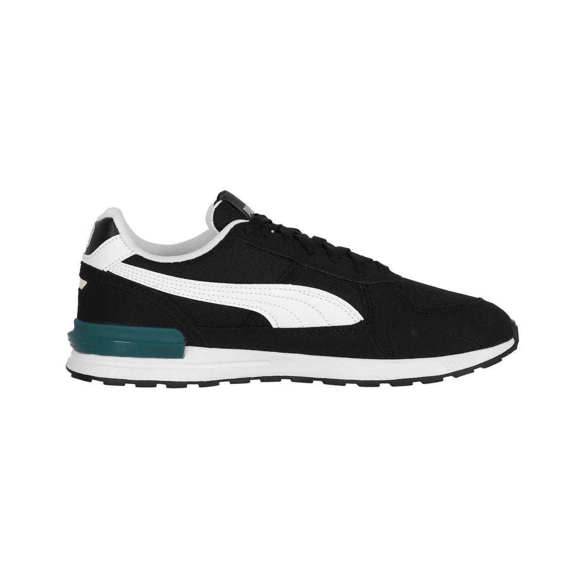 Zapatilla Puma Graviton Hombre Black/White/Green-0