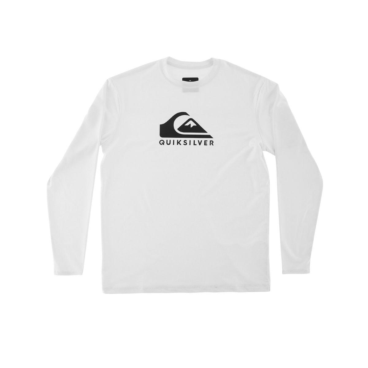 Rashguard Quiksilver Solid Streak Niño White-0