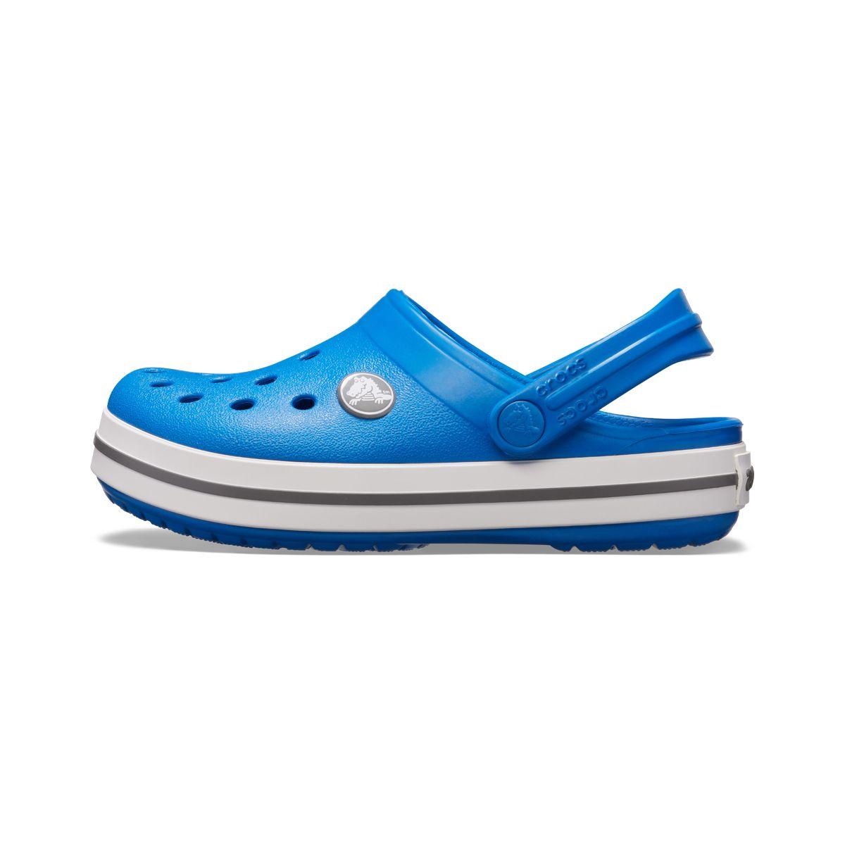 Zueco Crocs Crocband Niño Bright Cobalt-2