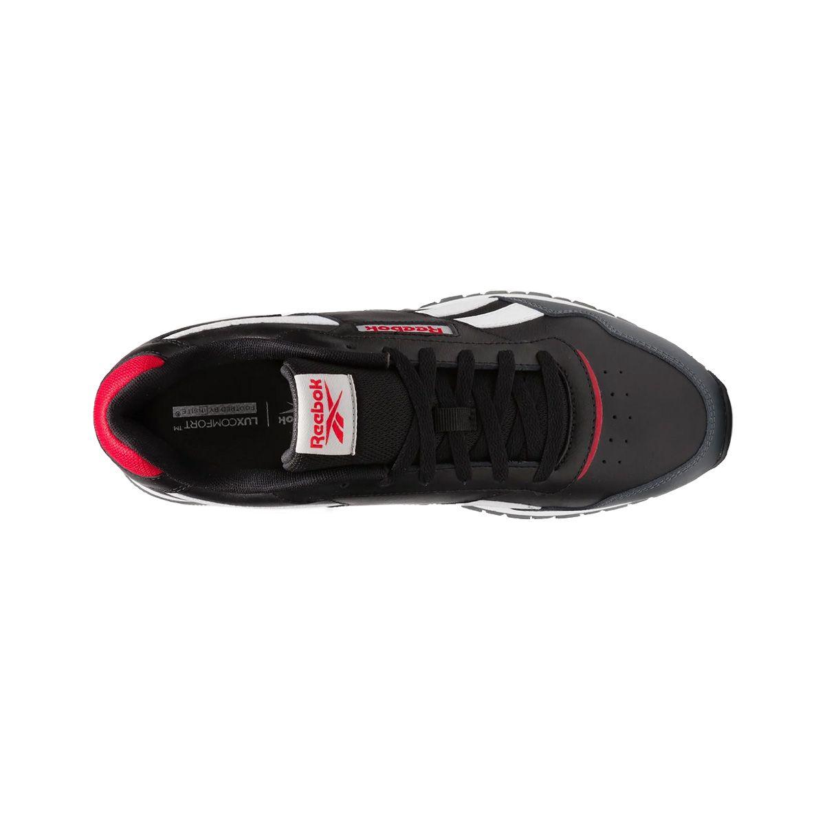 Zapatillas Urbanas Reebok Glide Unisex Negras/Blancas/Rojas-1