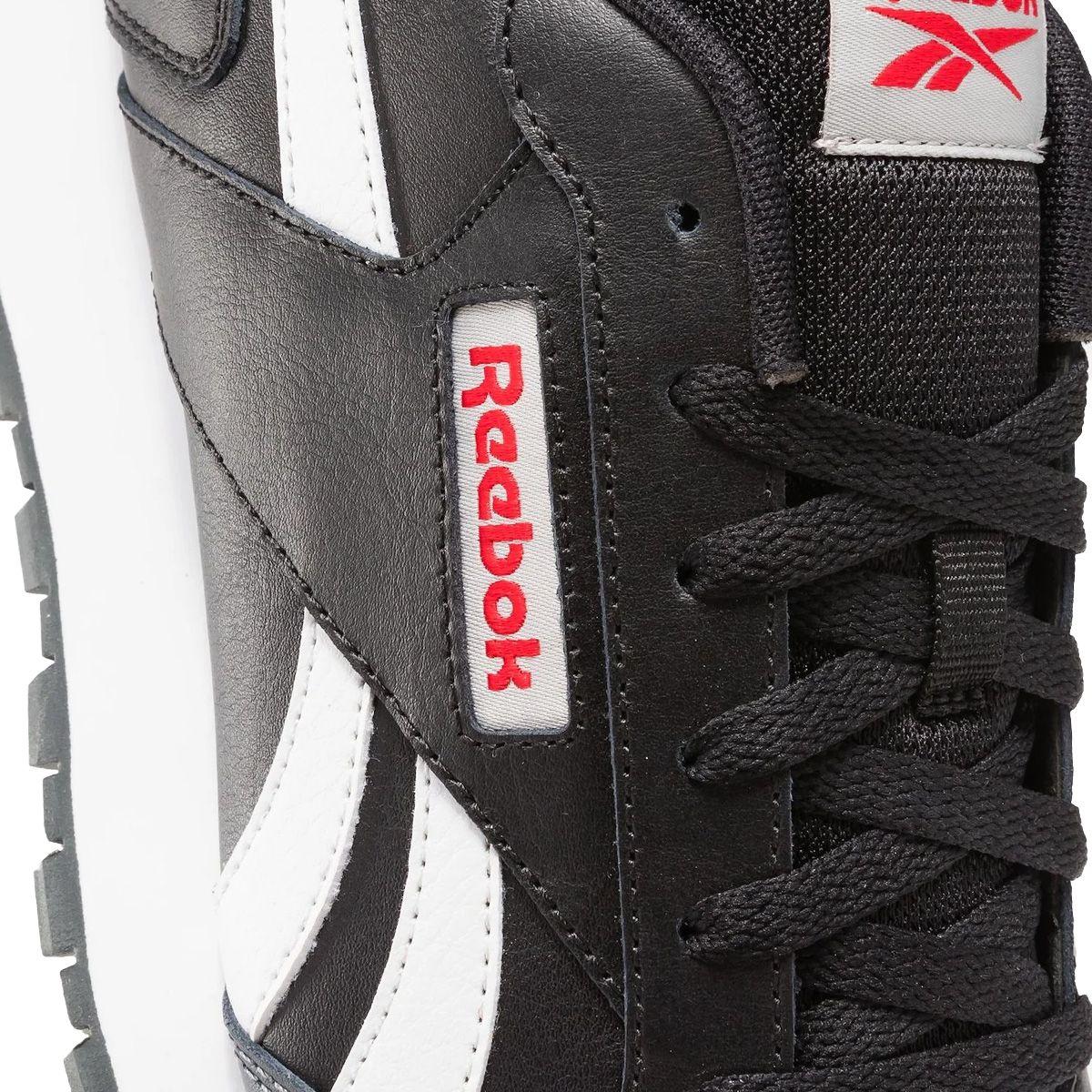 Zapatillas Urbanas Reebok Glide Unisex Negras/Blancas/Rojas-4