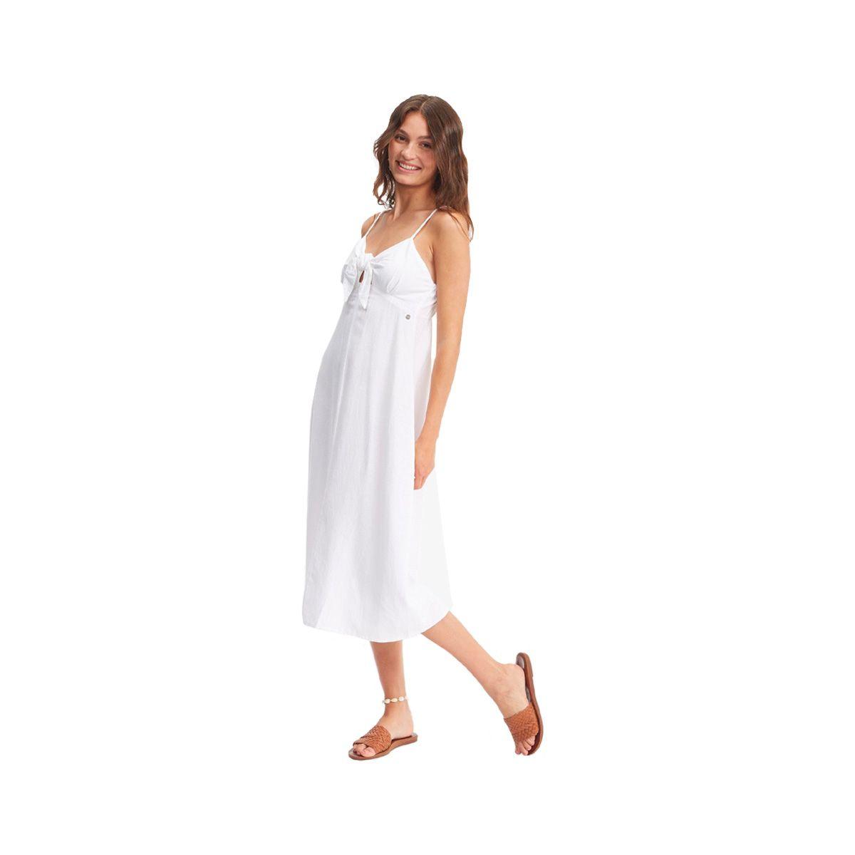 Vestido Roxy Bittersweet Step Mujer Blanco-1