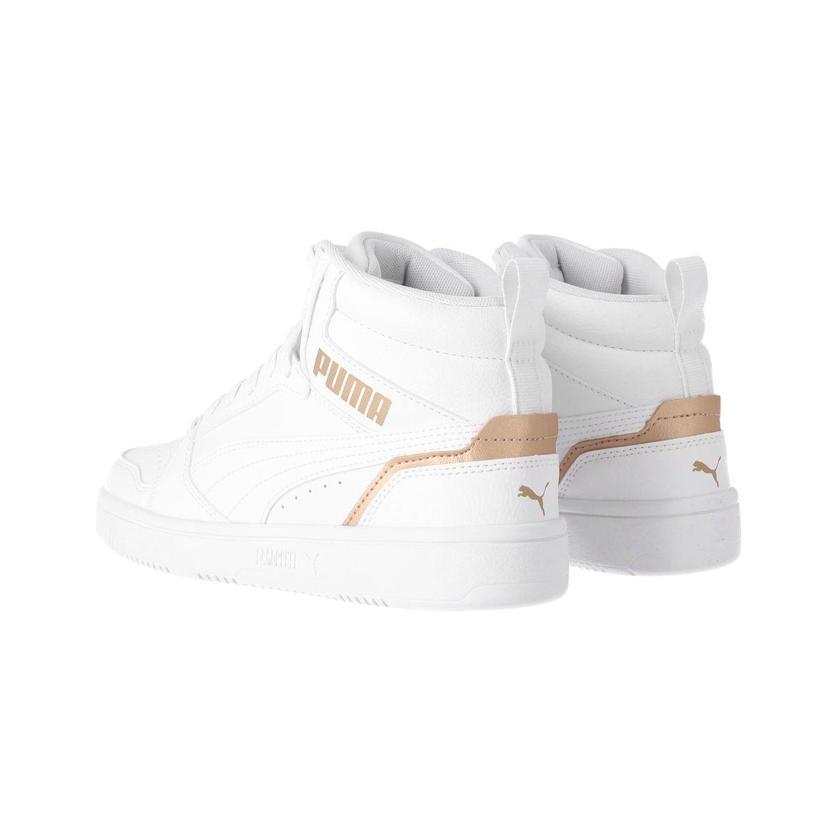 Zapatilla Puma Rebound V6 Bling Mujer Blancas-3
