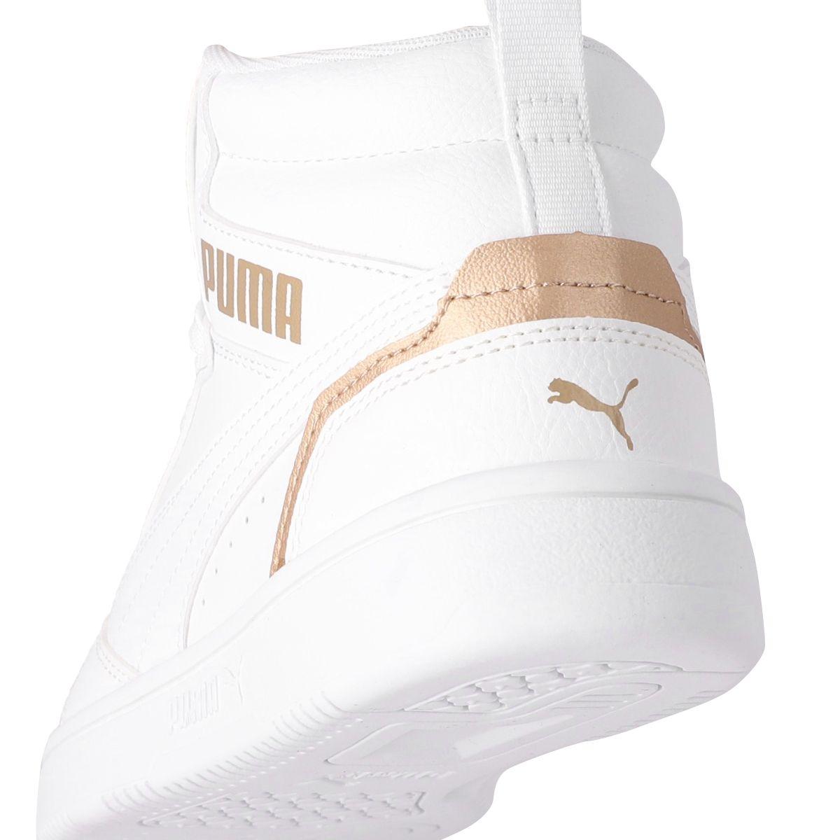 Zapatilla Puma Rebound V6 Bling Mujer Blancas-5