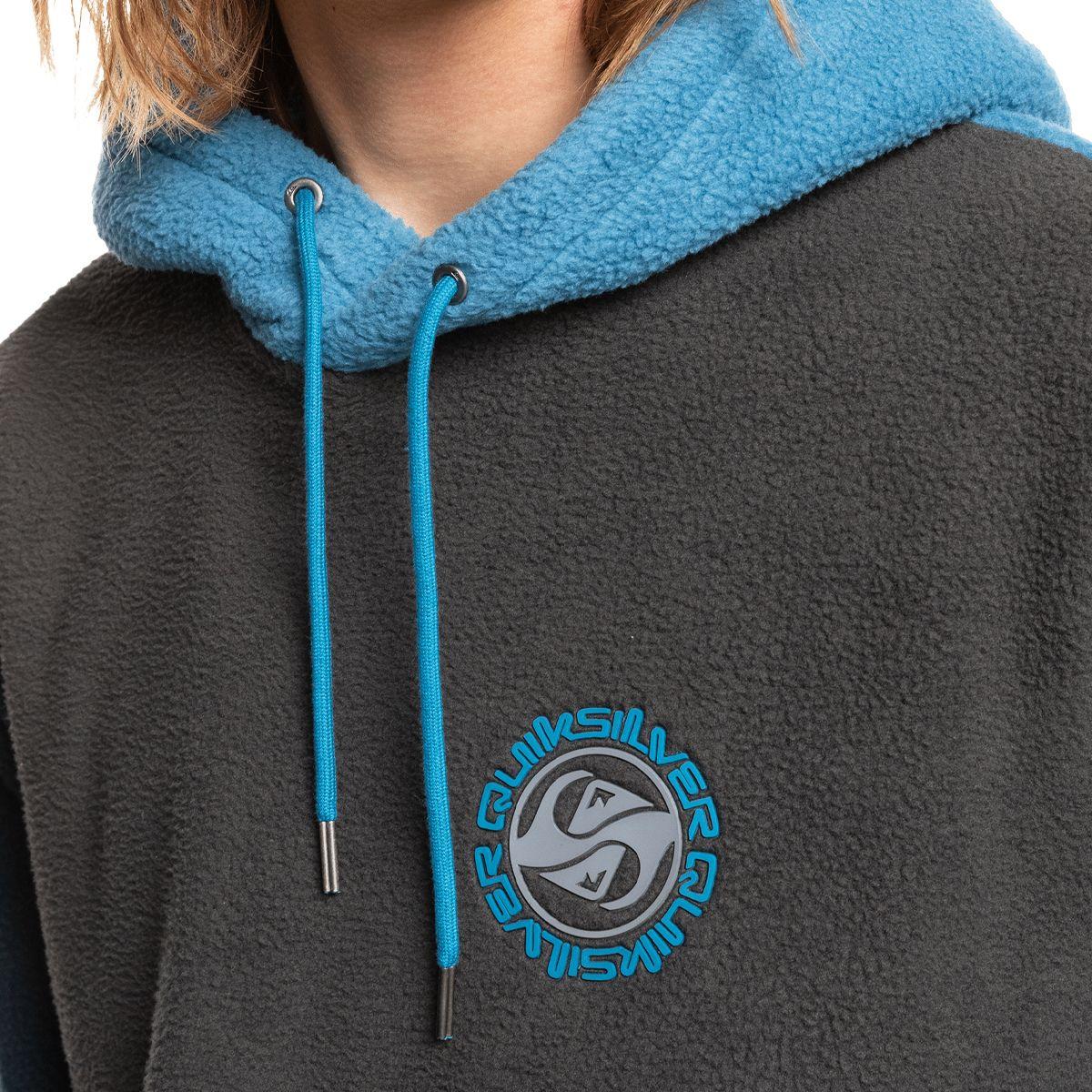 Polerón Quiksilver Clean Coasts Hombre Antique Tarmac-4