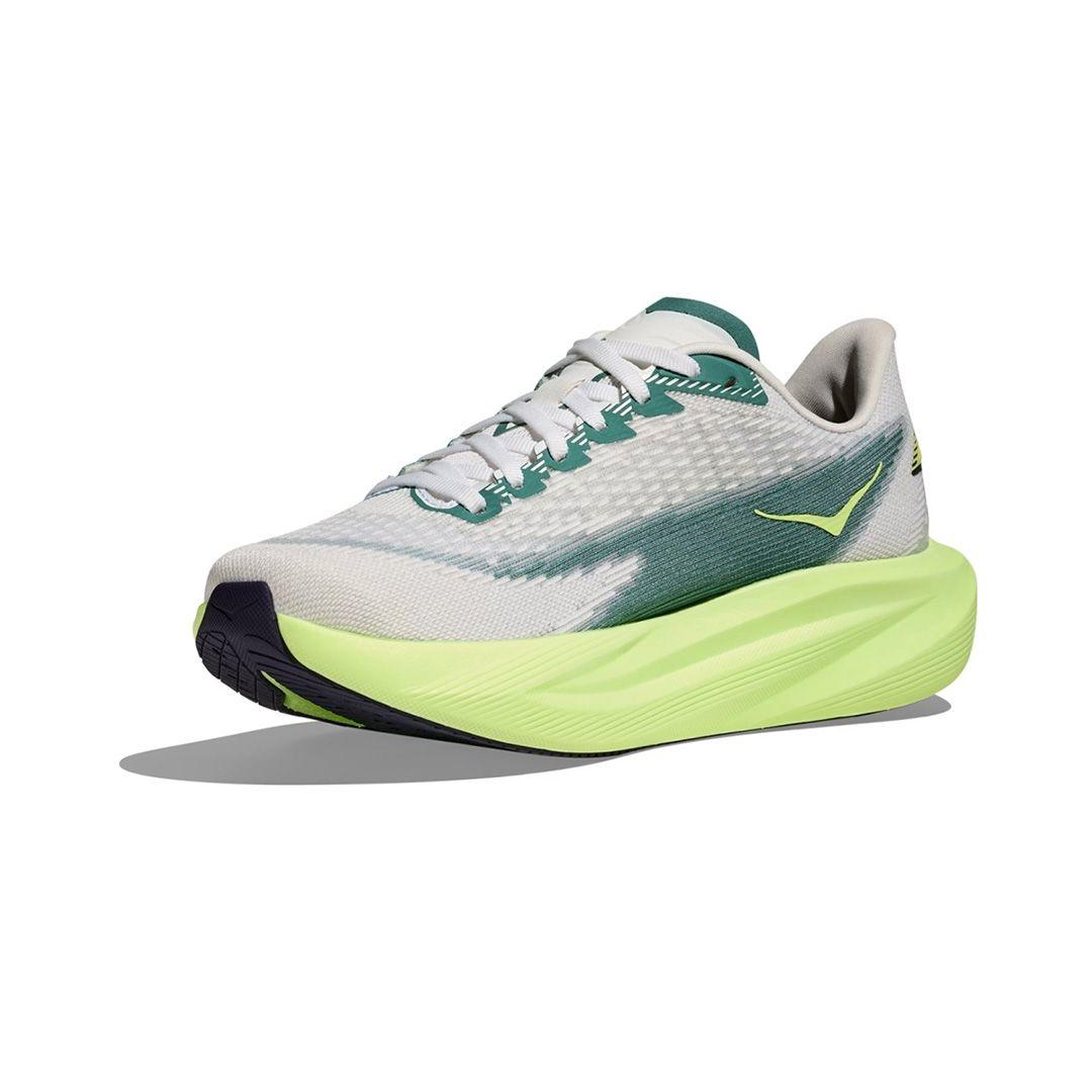 Hoka Mach 7 Hombre Frost / Neon Yuzu-2