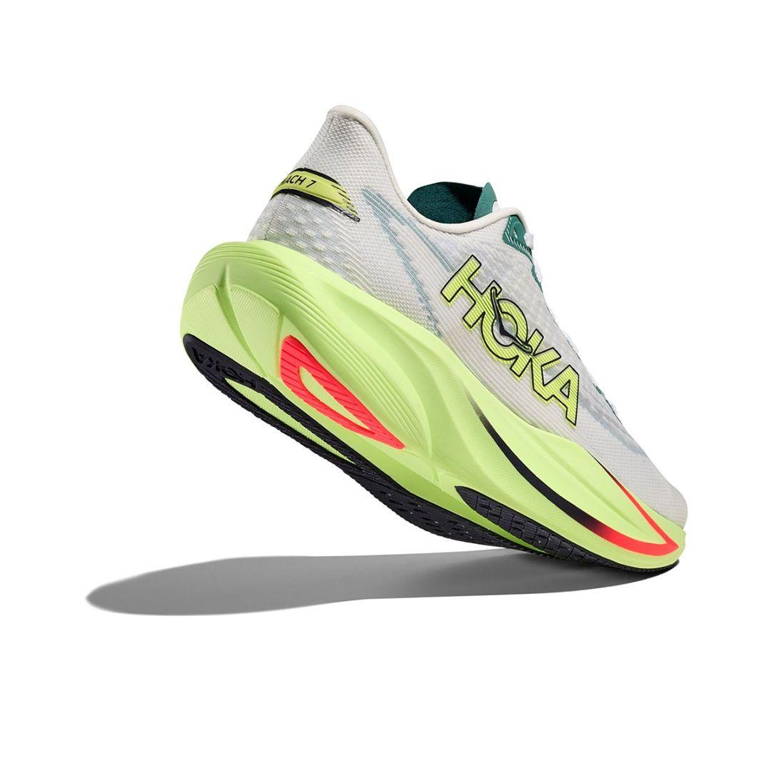 Hoka Mach 7 Hombre Frost / Neon Yuzu-3