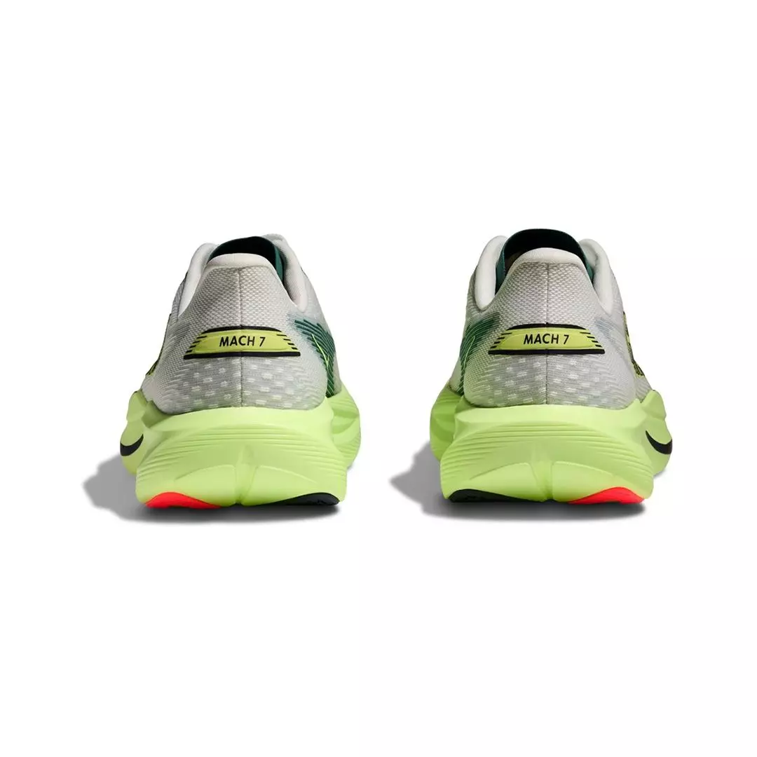 Hoka Mach 7 Hombre Frost / Neon Yuzu-4