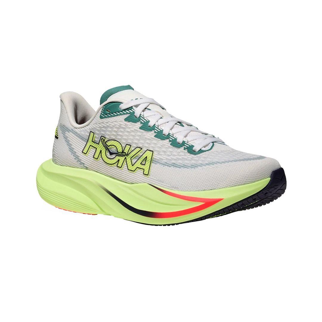 Hoka Mach 7 Hombre Frost / Neon Yuzu-5