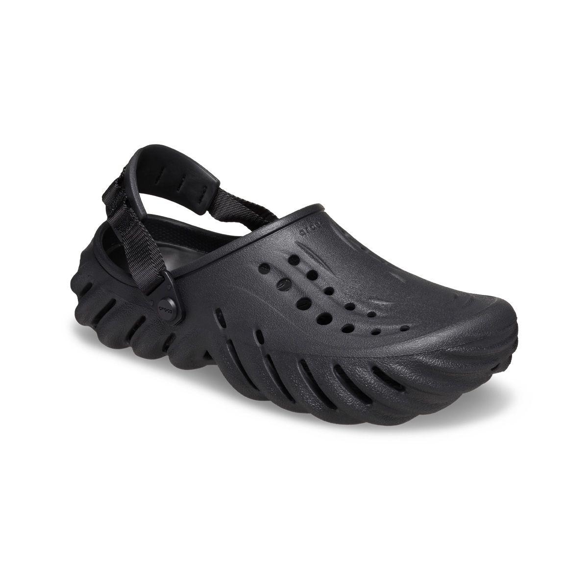 Zueco Crocs Echo Unisex Black-0