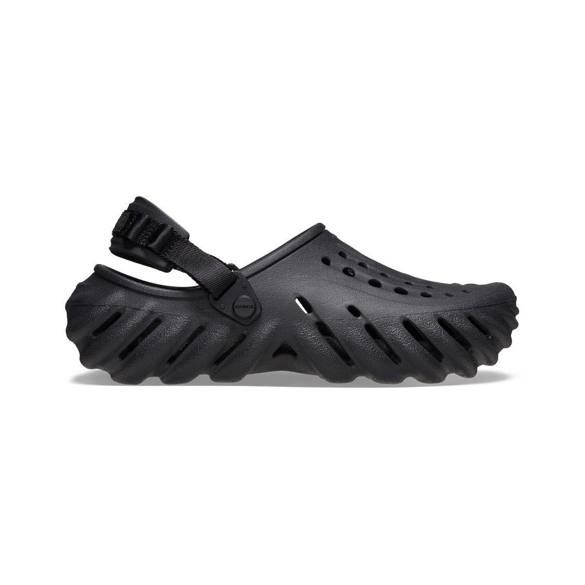 Zueco Crocs Echo Unisex Black-1