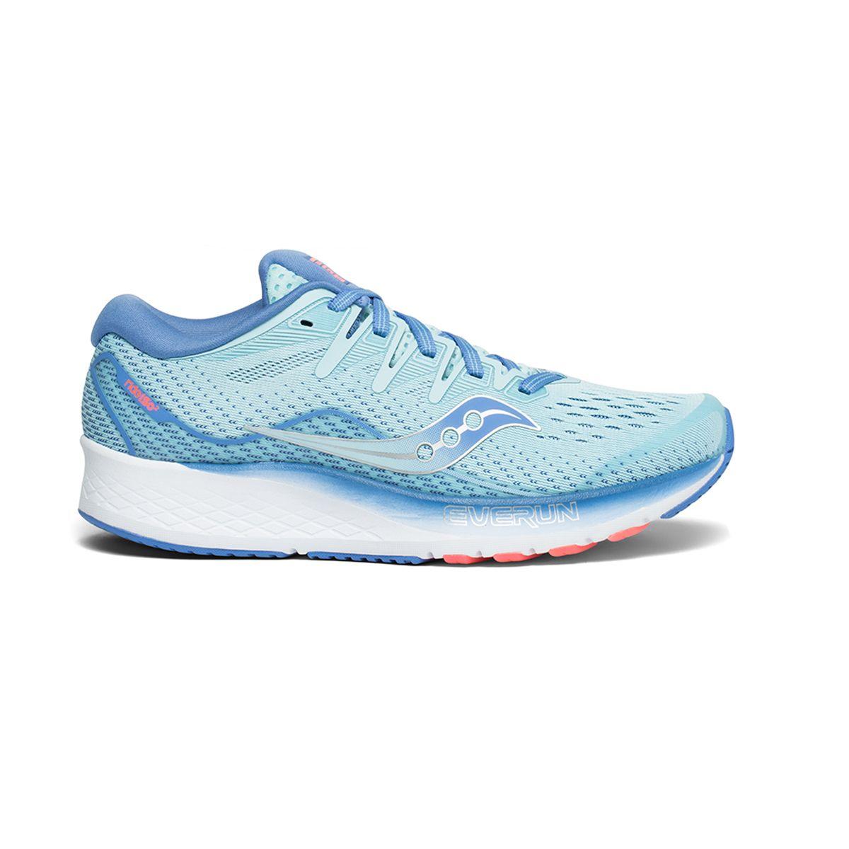 Zapatilla Mujer Saucony Ride ISO 2 Blue/Coral-1
